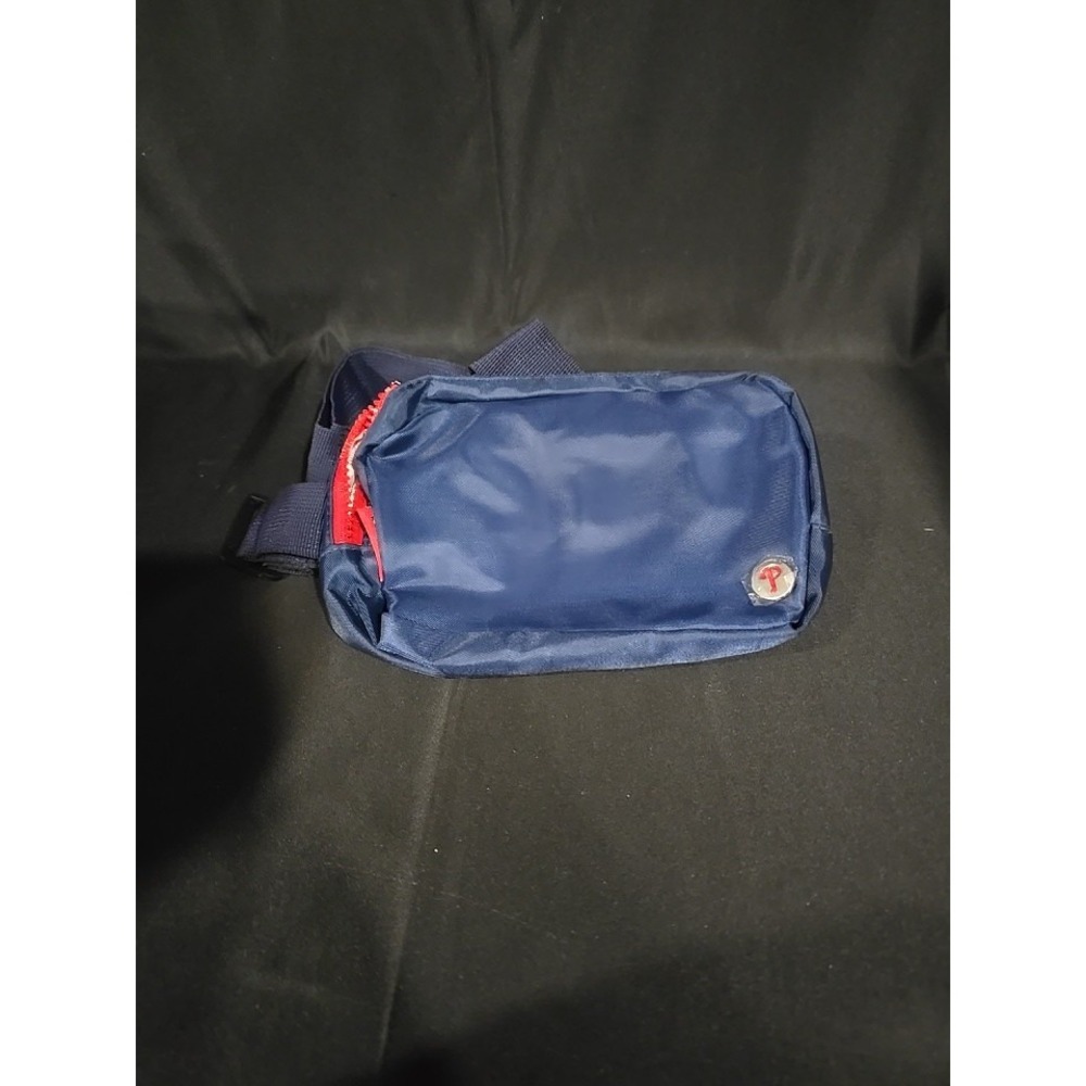 Philadelphia Phillies Fanny Pack Herr's Tag Blue Belt Bag Bumbag W/Buckle - New